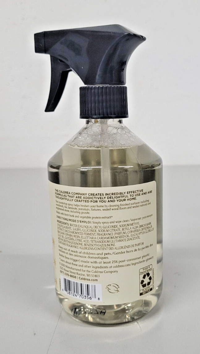 Caldrea Multi-Surface Countertop Spray, GILDED BALSAM BIRCH- DISCONTINUED gallery