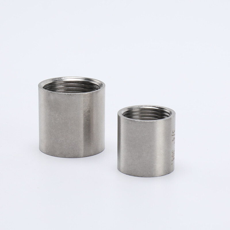 Round Female Thread Connector A2 Stainless Steel 304 Fittings BSP Straight Pipe gallery