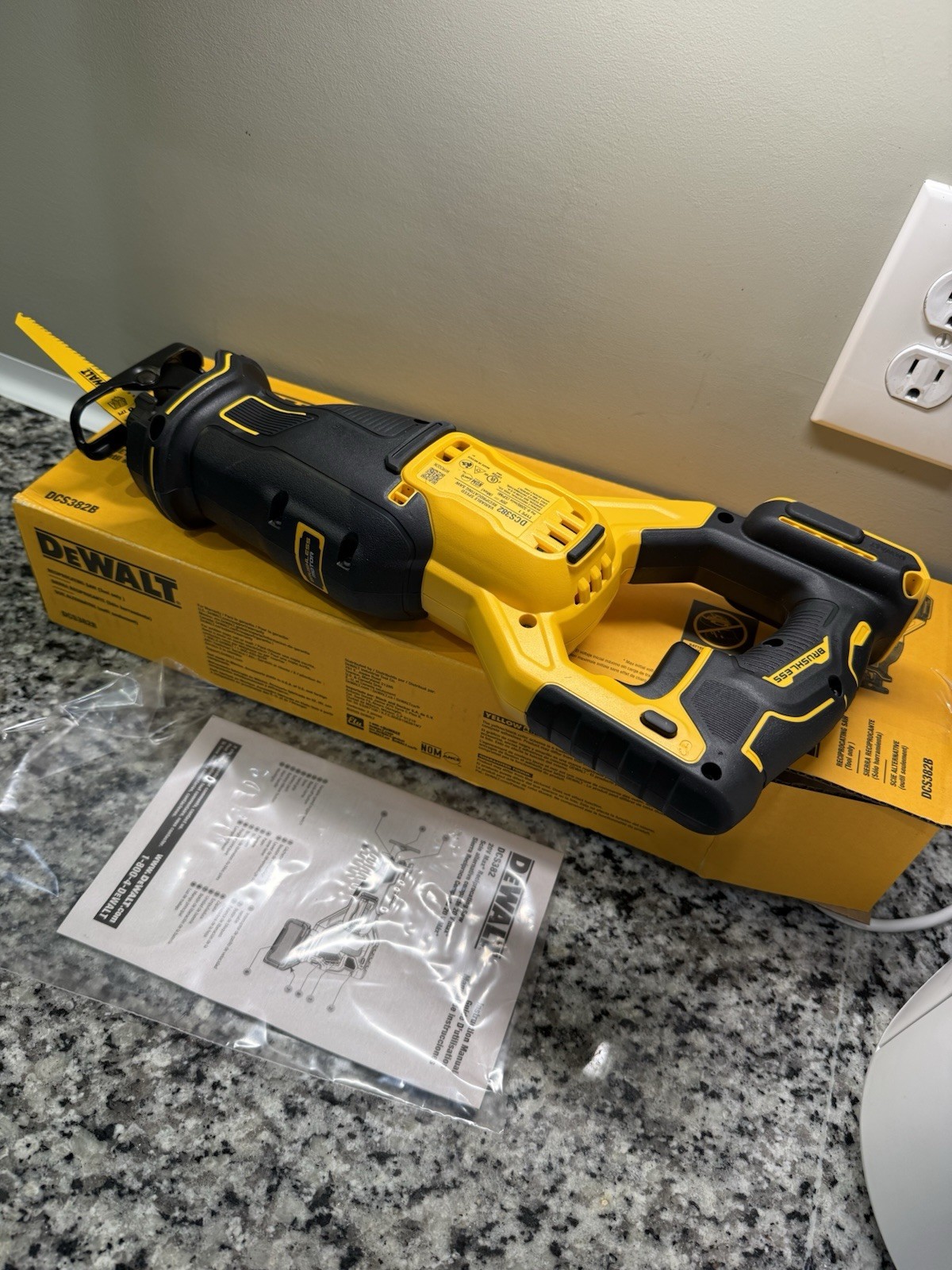 DEWALT DCS382B 20V Brushless Li-Ion Reciprocating Saw Tool Only gallery