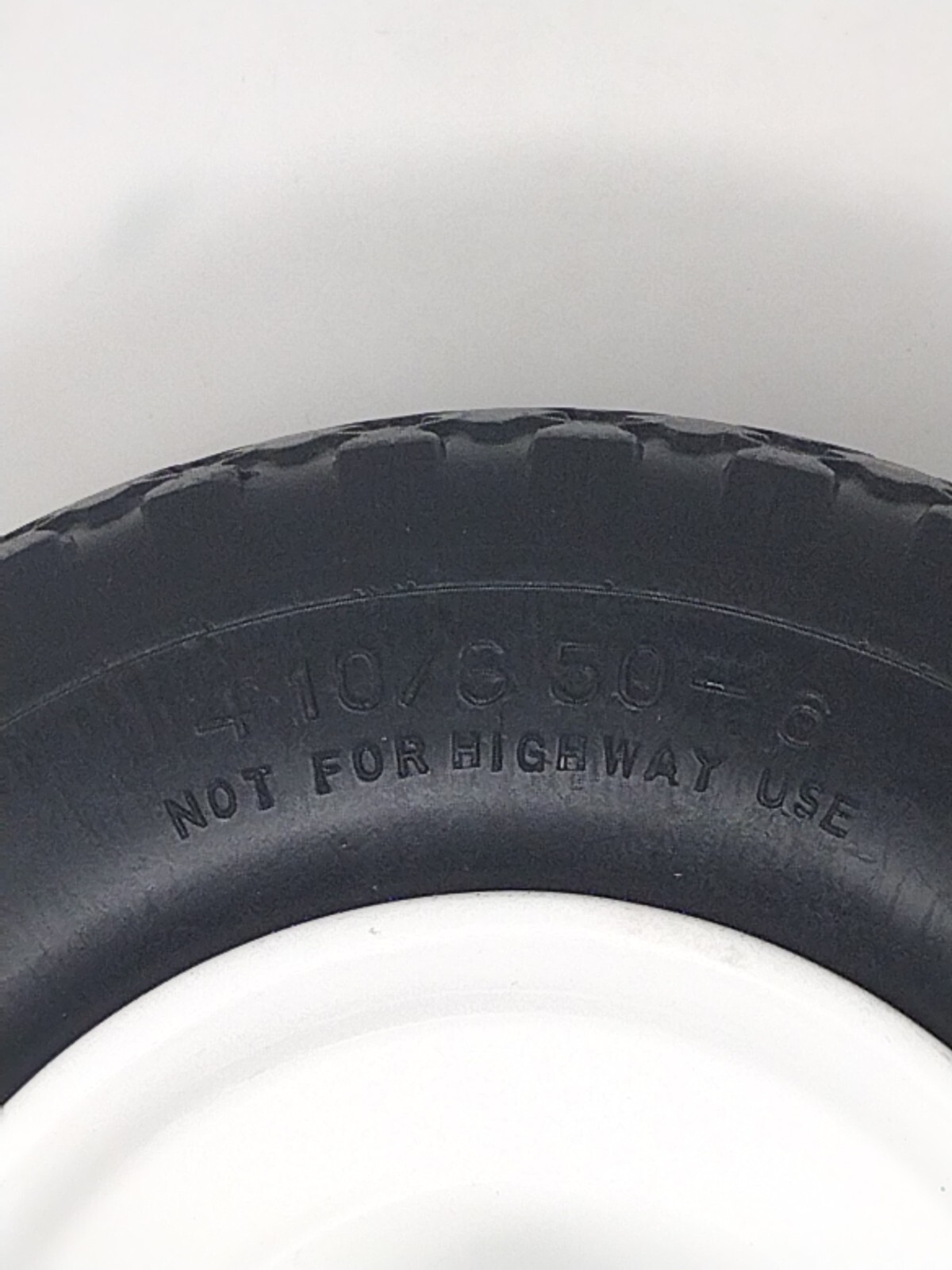 12" Flat Free Solid Polyurethane All-Purpose Tire for Trailer Dollies Hand gallery
