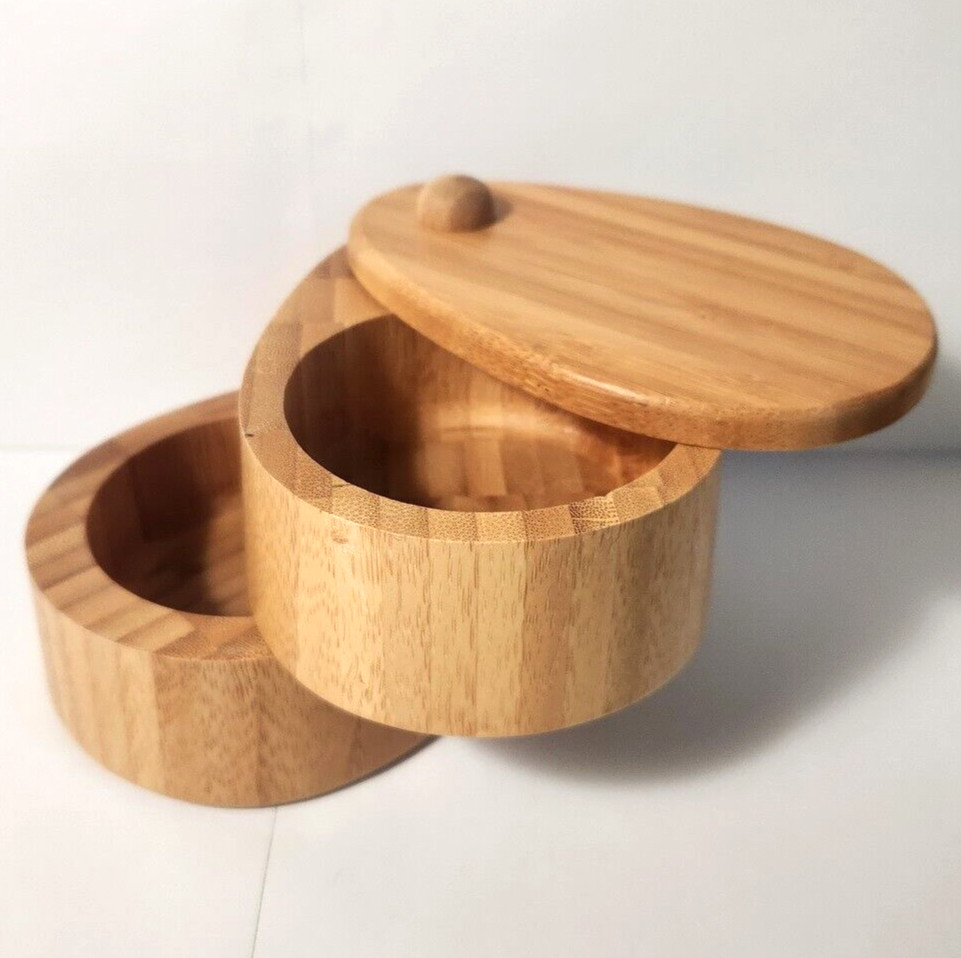 Bamboo Spice Box Salt Celler Box gallery