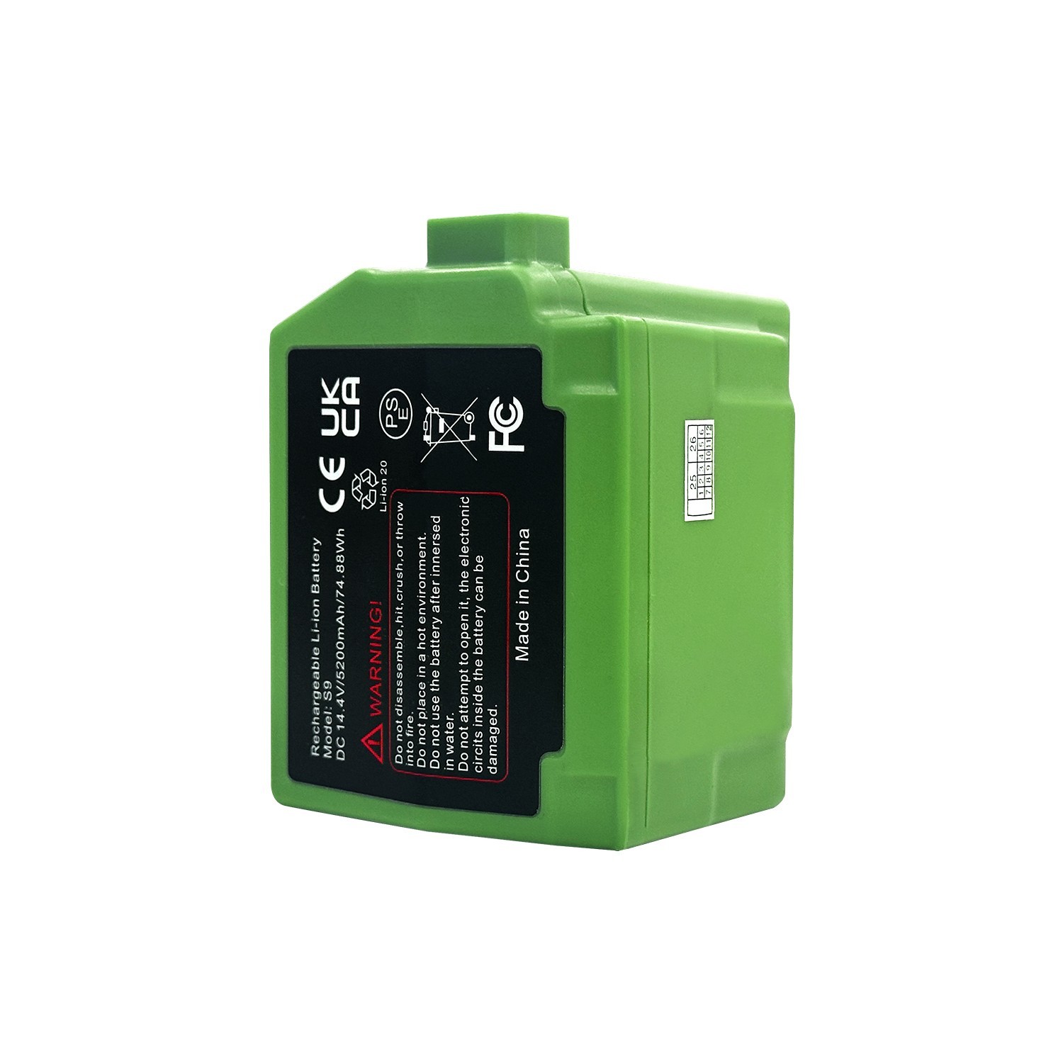 ABL-B Battery For iRobot Roomba S9 9150+ S9+ 9550 Robot Vacuum Series 5200mAh gallery