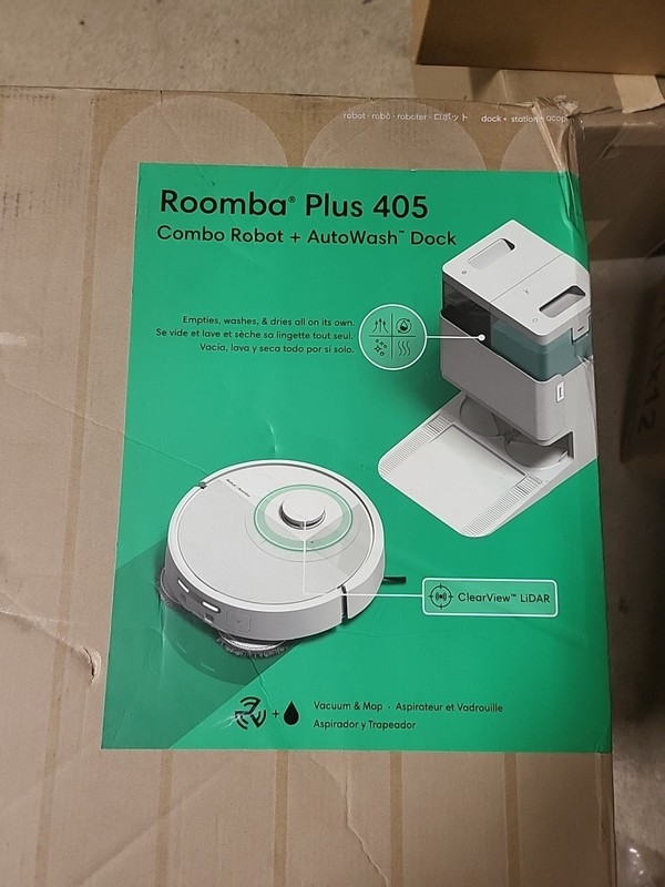 iRobot Roomba Plus 405 Combo Robot + AutoWash Dock G185220 gallery