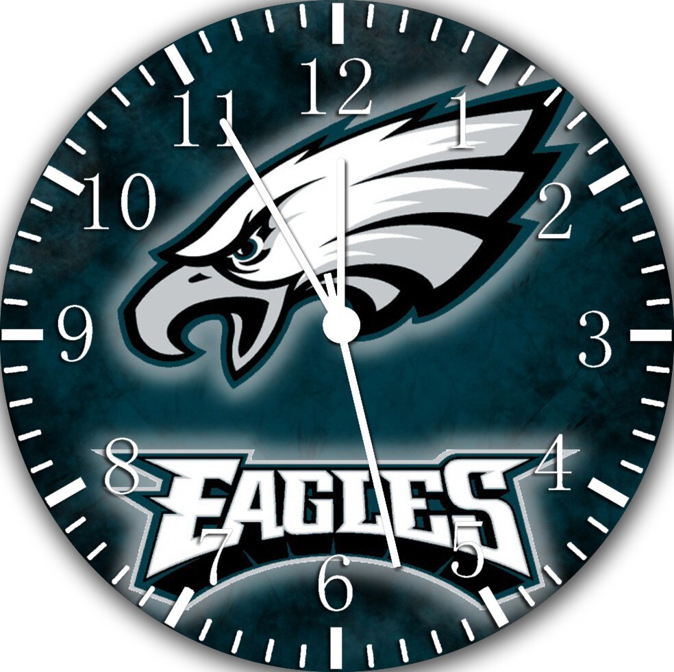 Philadelphia Eagles Wall Clock E419 Personalized option with adding names gallery