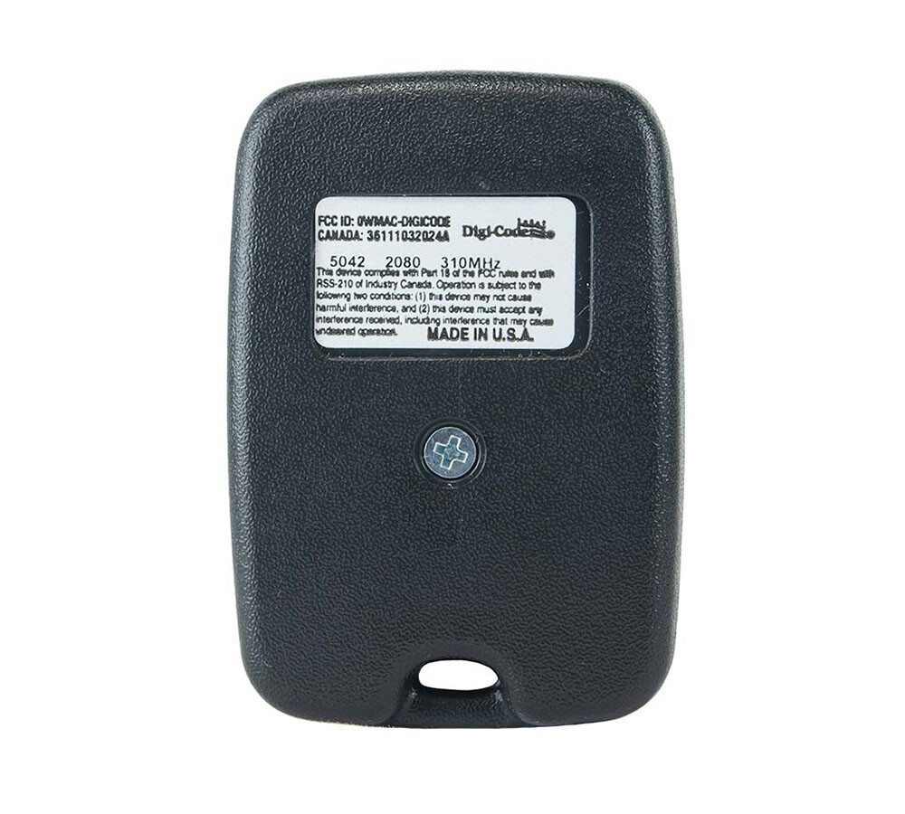 Digi-Code 5042 310MHz Remote Control Combo Stanley Compatible 105015 MCS105015 gallery
