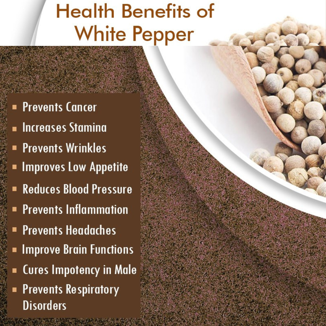 White Pepper ground powder | Ceylon Premium Quality 100% Organic Natural spices gallery