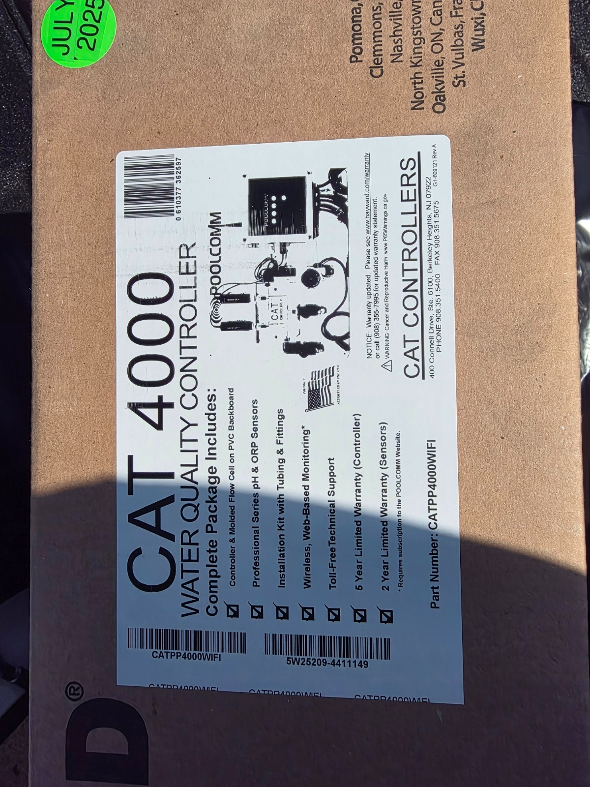 Hayward CAT 4000 CAT4000 Remote Automated Controller with WiFi NEW SEALED BOX gallery