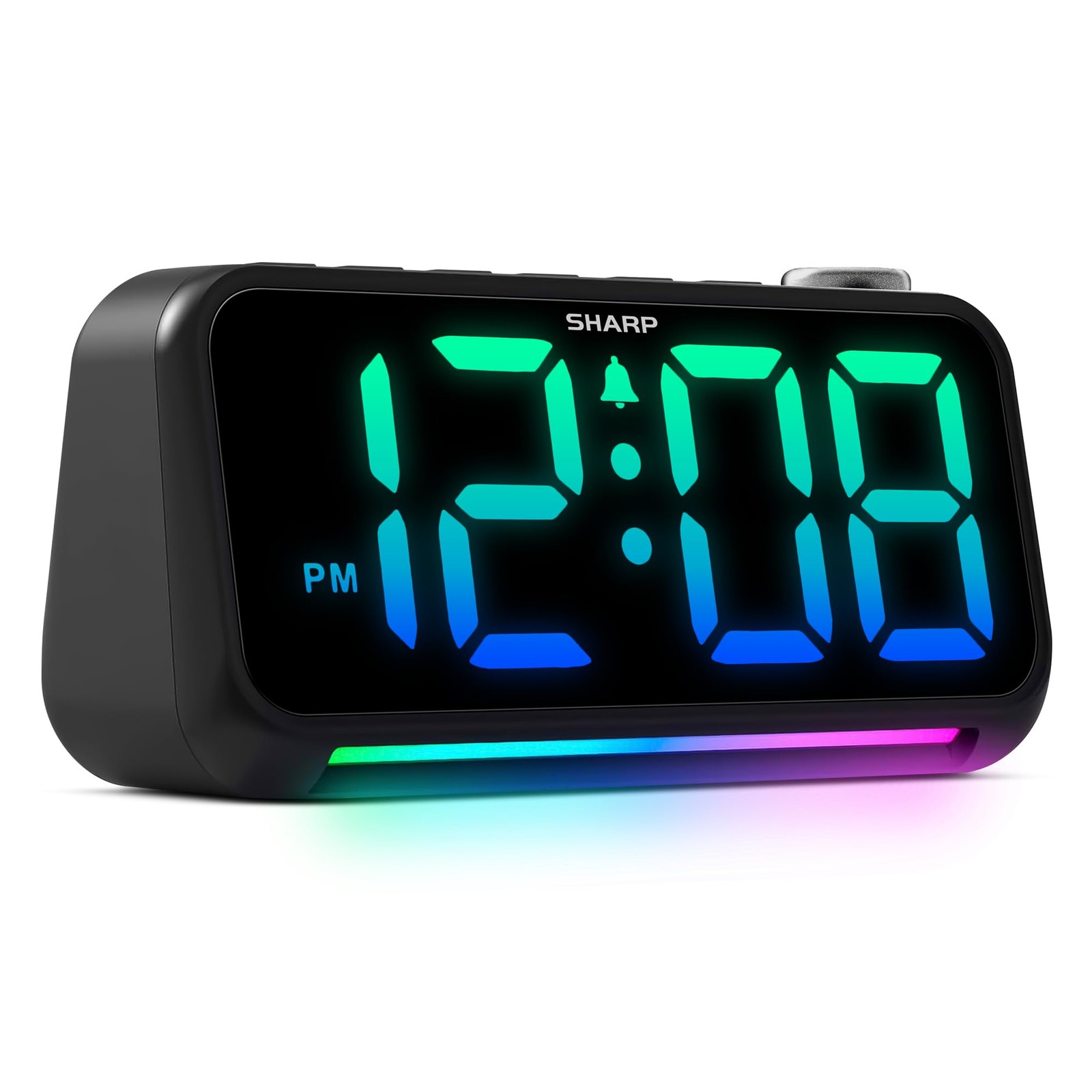 Loud Alarm Clock for Heavy Sleepers – 95dB Alarm, RGB Color Display & Night L... gallery