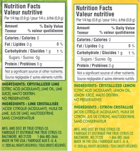 True Lemon Two Pack - Shaker and Lime 2.12 Ounce (Pack of 2) gallery