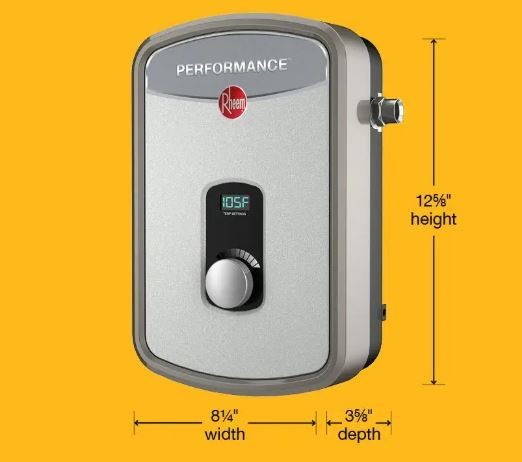 Rheem Performance 13 kW 2.54 GPM 240-Volt Electric Tankless Water Heater gallery