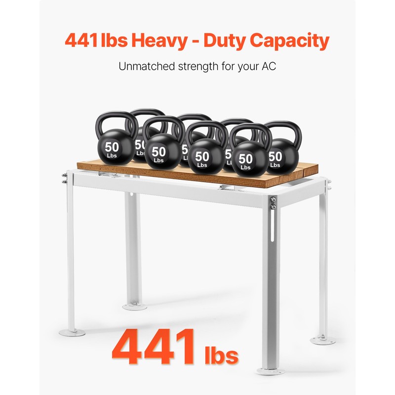 Mini Split Ground Stand Adjustable Anti Vibration for 9000-18000 BTU gallery