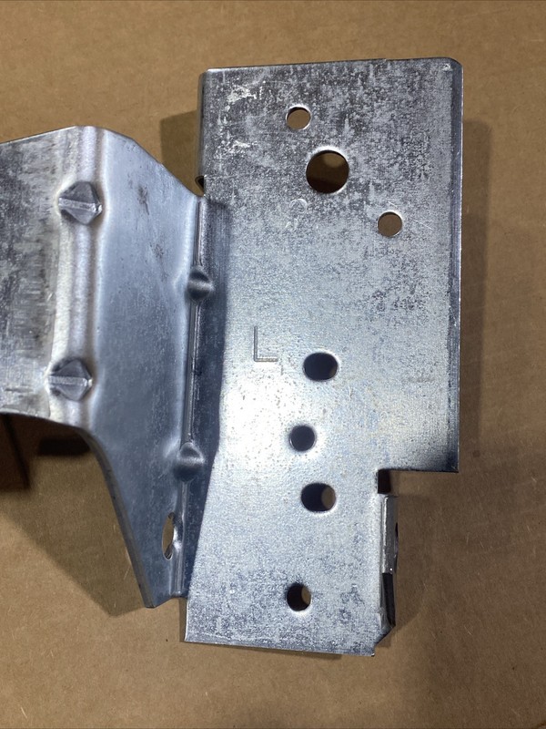 Garage Door Bottom Brackets BB-5 , 2” Track (Outside Hookup) (Pair) Left / Right gallery