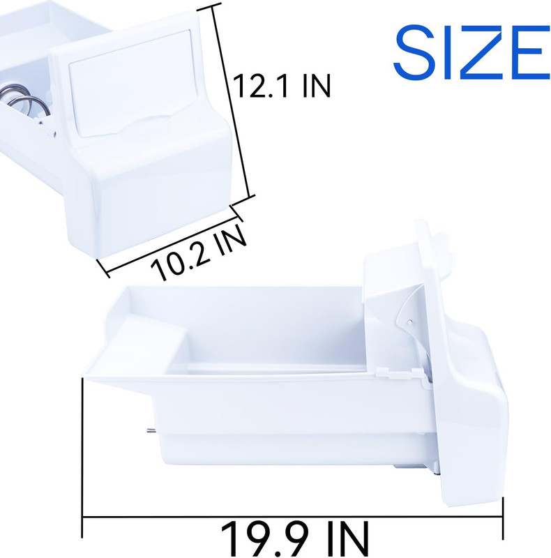 Frigidaire Ice Maker Tray Assembly 241860803 Replacement Parts for Fridge gallery