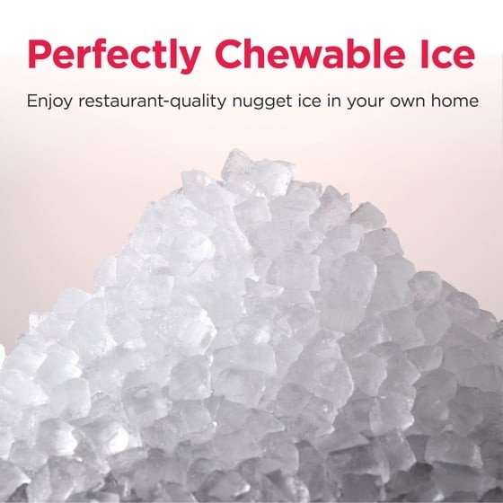 Frigidaire Gallery, 33 lbs. Touchscreen Nugget Ice Maker, Stainless Steel Accent gallery