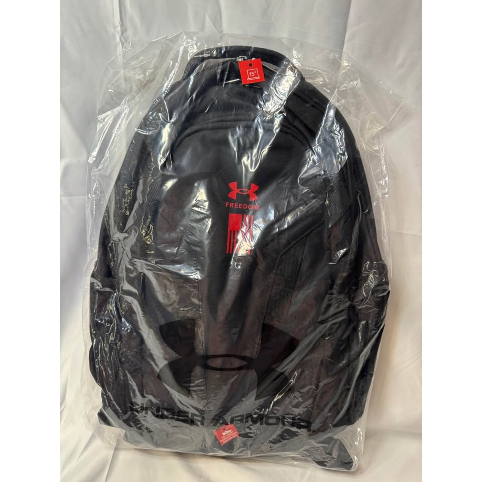 Under Armour Hustle 5.0 Backpack- Black *NEW WITH TAGS*