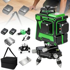 3D Level Self-Leveling 360 Horizontal And Vertical Cross 12 Lines Laser Level