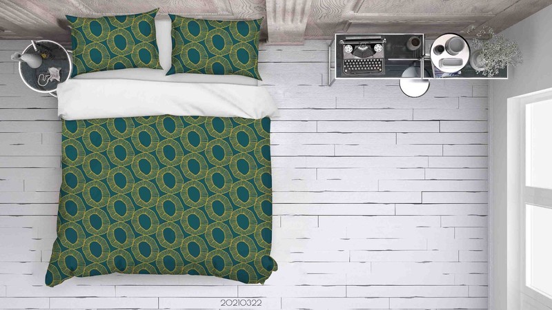 3D Abstract Line Drawing Pattern Quilt Cover Set Bedding Sets Pillowcases 5 gallery