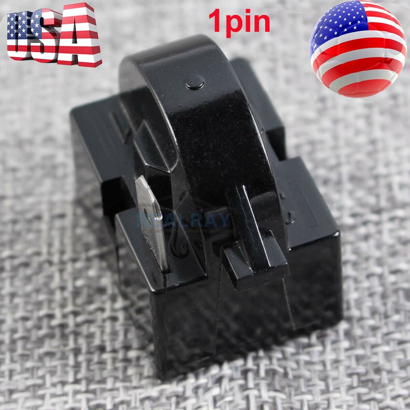 Refrigerator Start Relay PTC for QP-2-4.7 4.7 Ohm 1 Pin Vissani Danby Compressor gallery