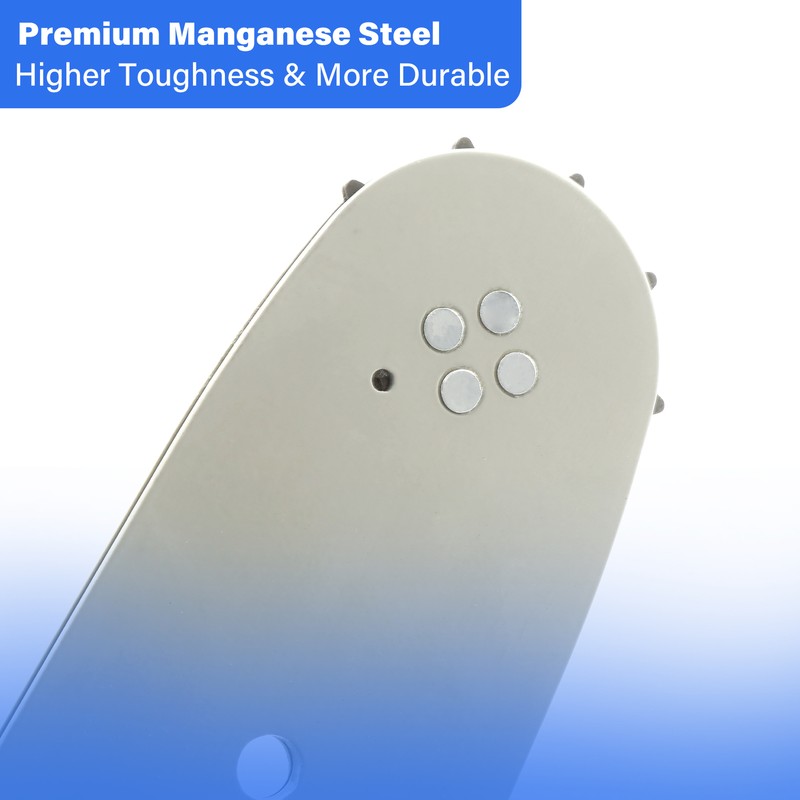20" inch Chainsaw Guide Bar or Chain Blades 0.325" .058" Gauge 76DL Drive Links gallery