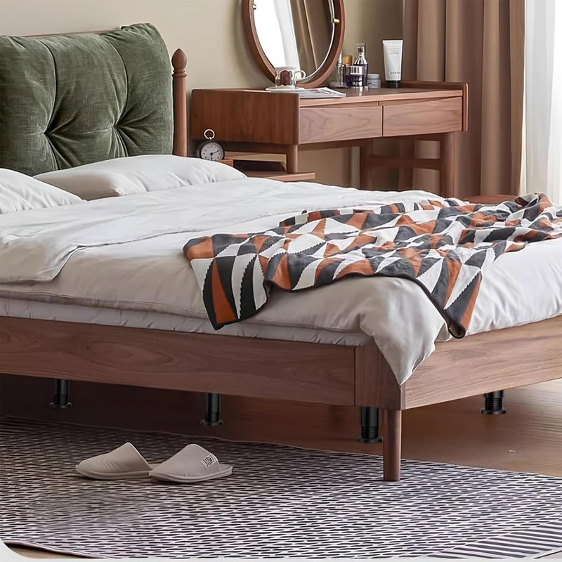 4PCS Adjustable Bed Frame Support Legs Heavy Duty Furniture Slat Center Support gallery