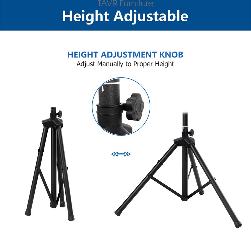 Portable Tripod TV Display Floor Stand with Swivel & Tilt Mount for 37"-70" TVs gallery