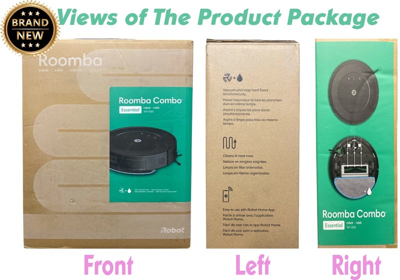 iRobot Roomba Combo Y0110 Robot Vacuum Mop Alexa ✅Professional Restored gallery