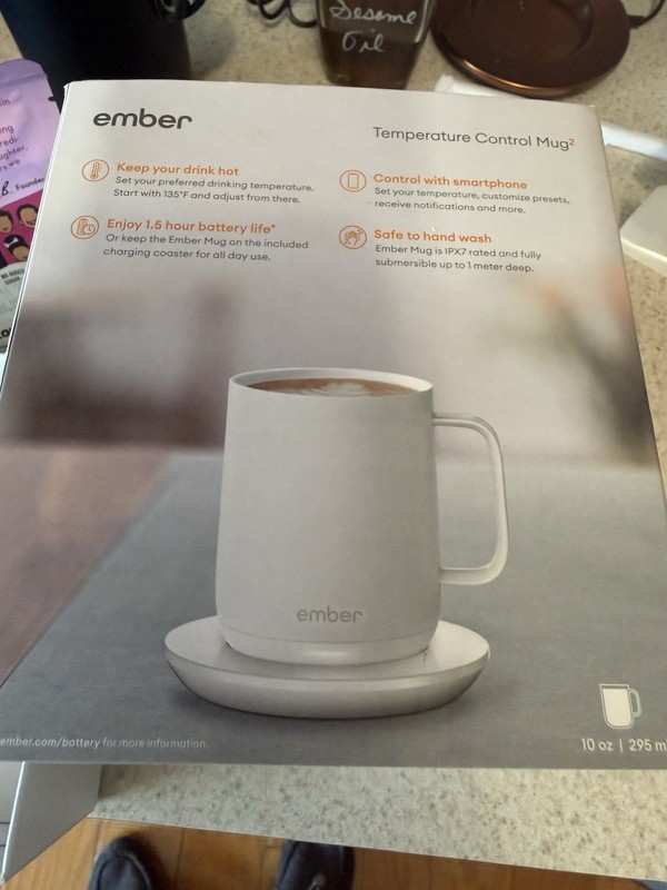 Ember Temperature Control Mug 2 10oz Black Brand New gallery