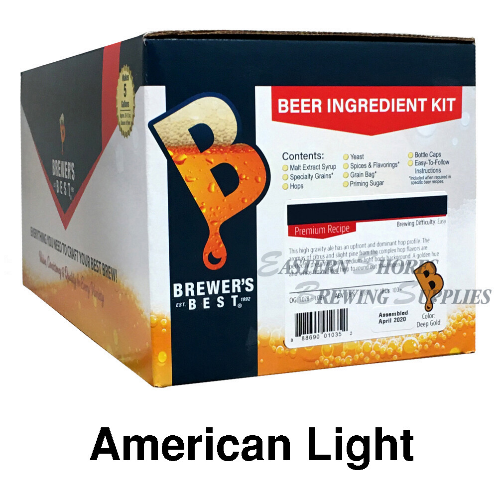 American Light - Brewer's Best 5 Gallon Beer Making Ingredient Kit gallery