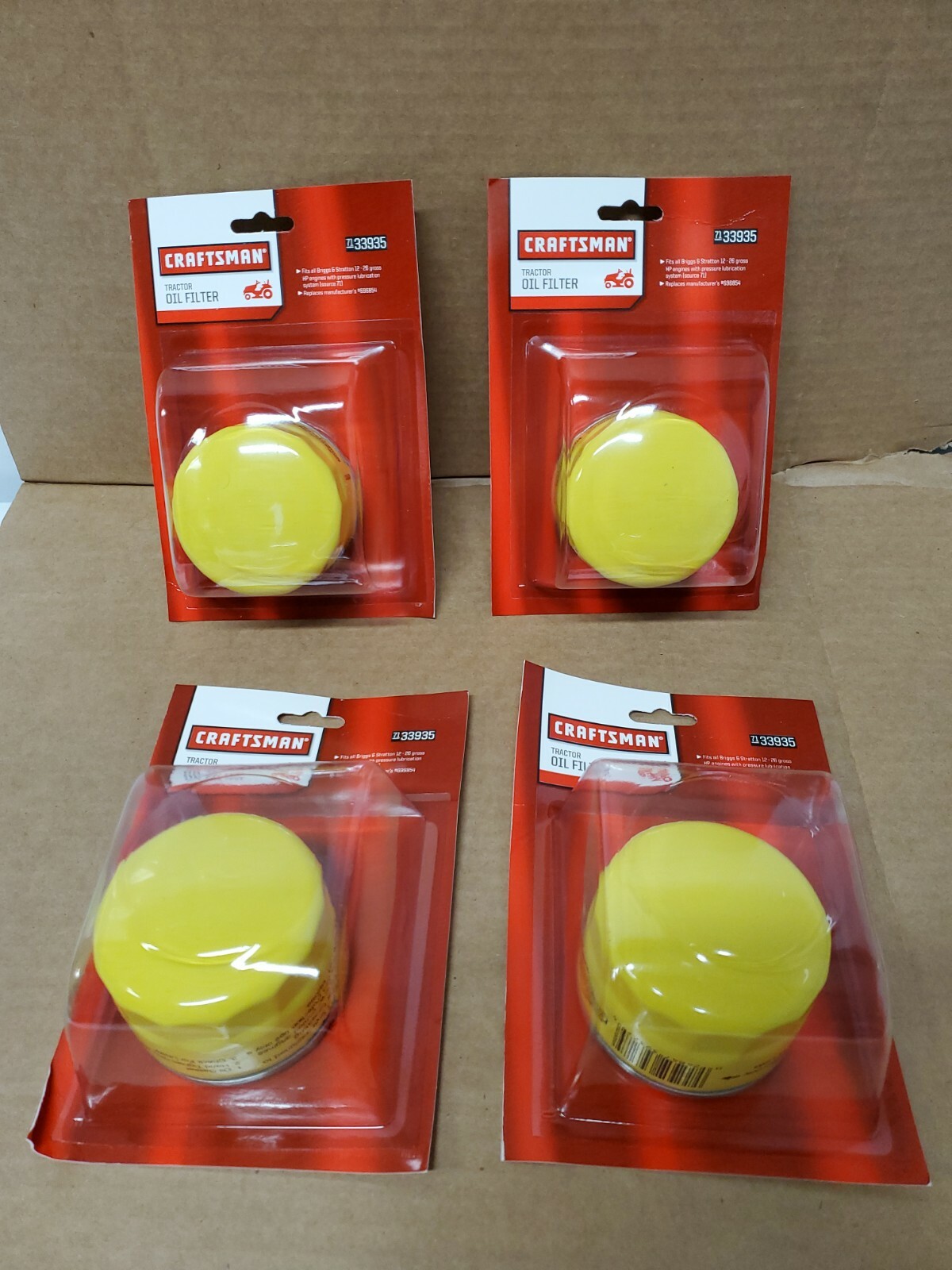 4Pack OEM Genuine Briggs & Stratton 696854 695396 492932 492932S PRO Oil Filter gallery