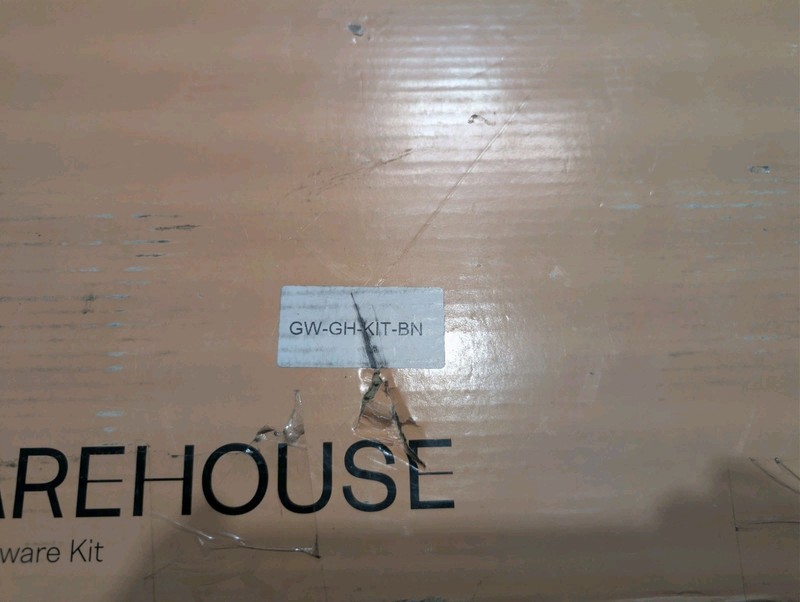 Glasswarehouse Shower Hinge Hardware Kit Brushed Nickle GW-GH-KIT-BN gallery