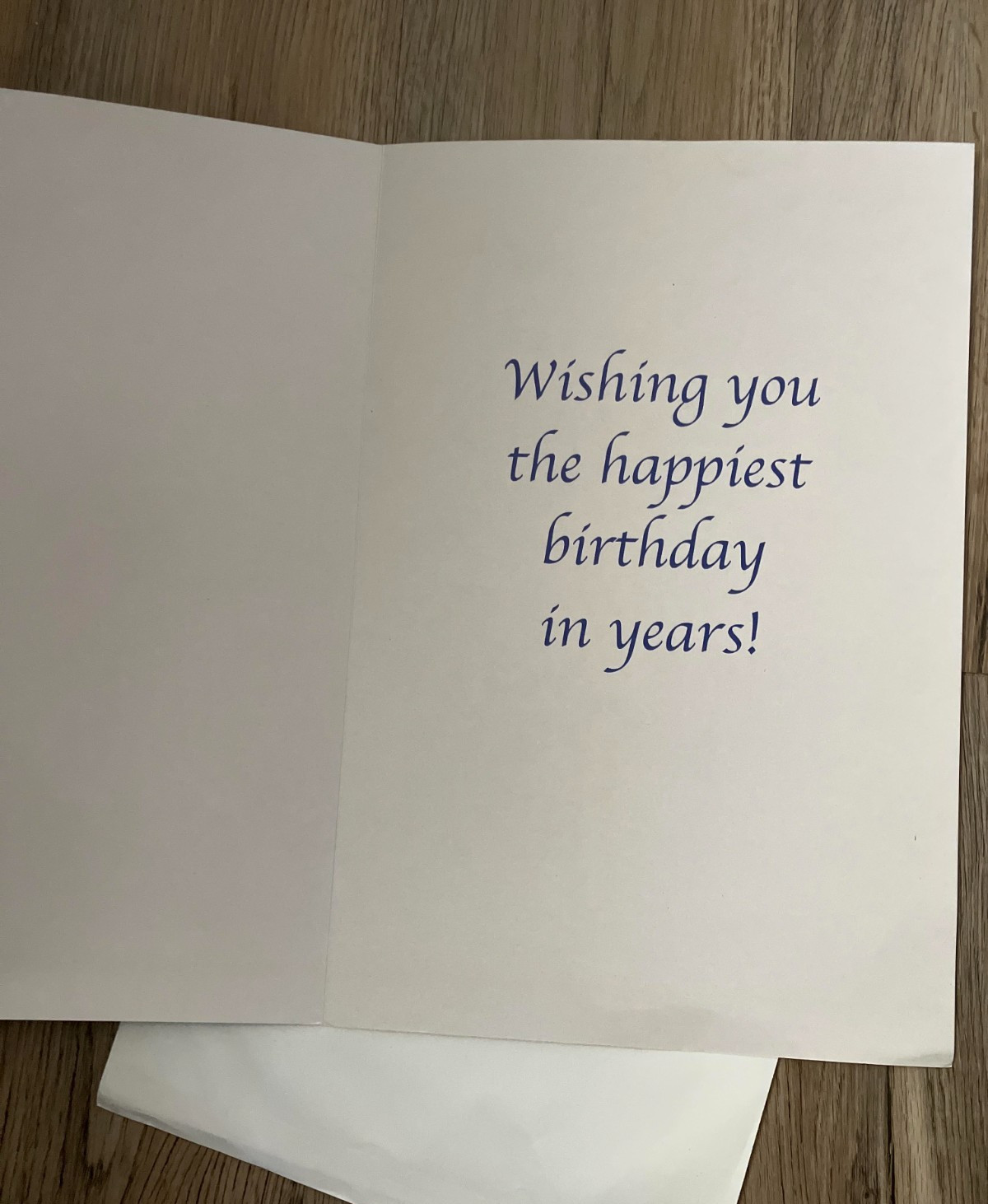 Happy Birthday, large card with envelope, 15 x 10 inches gallery