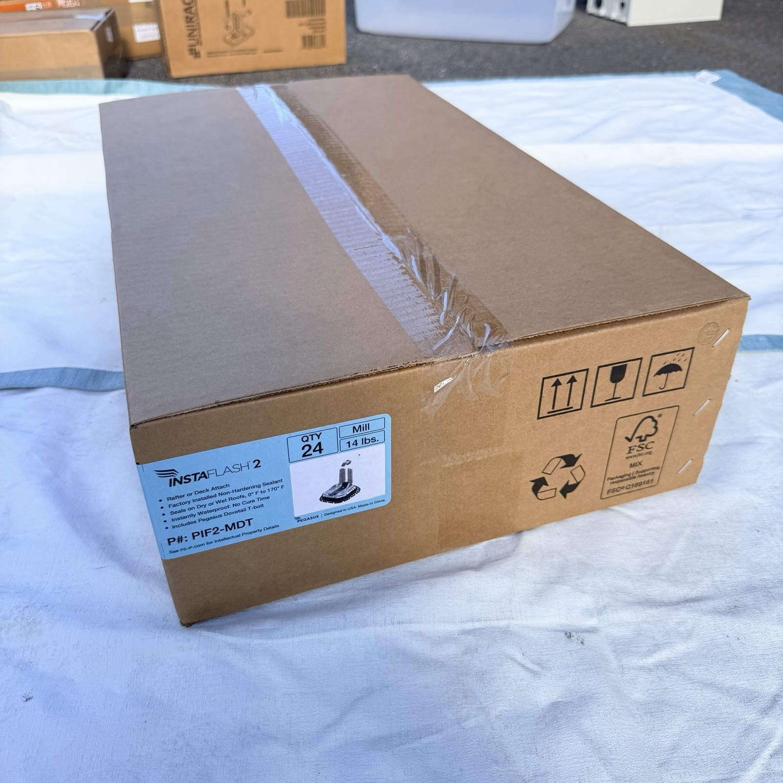 Pegasus Solar InstaFlash 2 | PIF2-MDT | Mill | Dovetail T-Bolt | 24-Pack | NEW I gallery