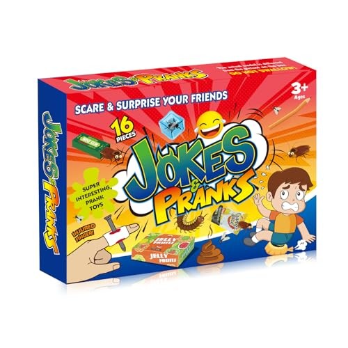 ALLROAD Prank Kit | Pranks for Kids | Joke Box-Ultimate Gift Set 20 20PCS gallery