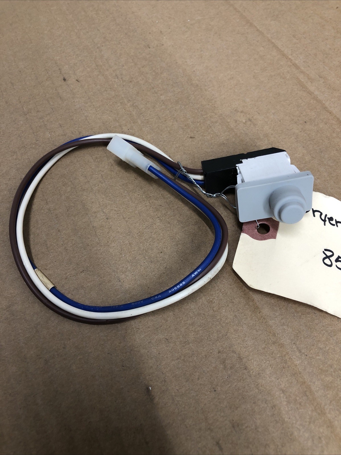 Dryer Door Switch P/N 8574875 gallery