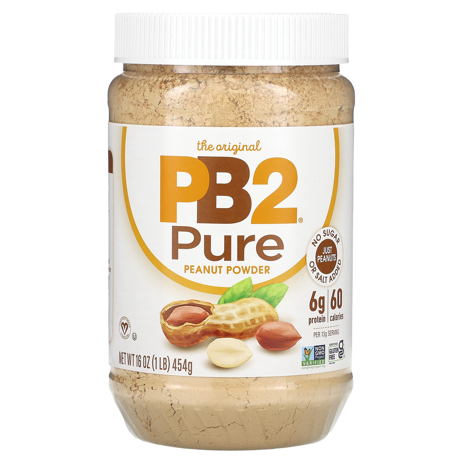 The Original Peanut Powder, Pure, 1 lb (454 g) gallery