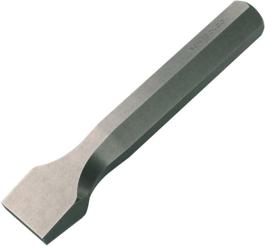 Stone Pitching Chisel 2 In. X 7 In. Forged Steel Masonry Tool for Stone Facing a gallery