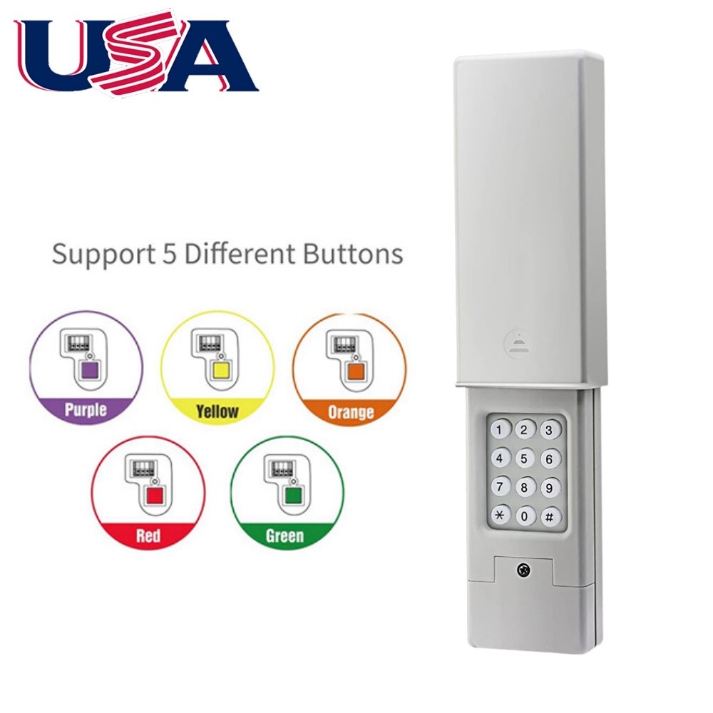 2x K2 Garage Door Wireless Opener Keyless Keypad For LiftMaster Chamberlain gallery