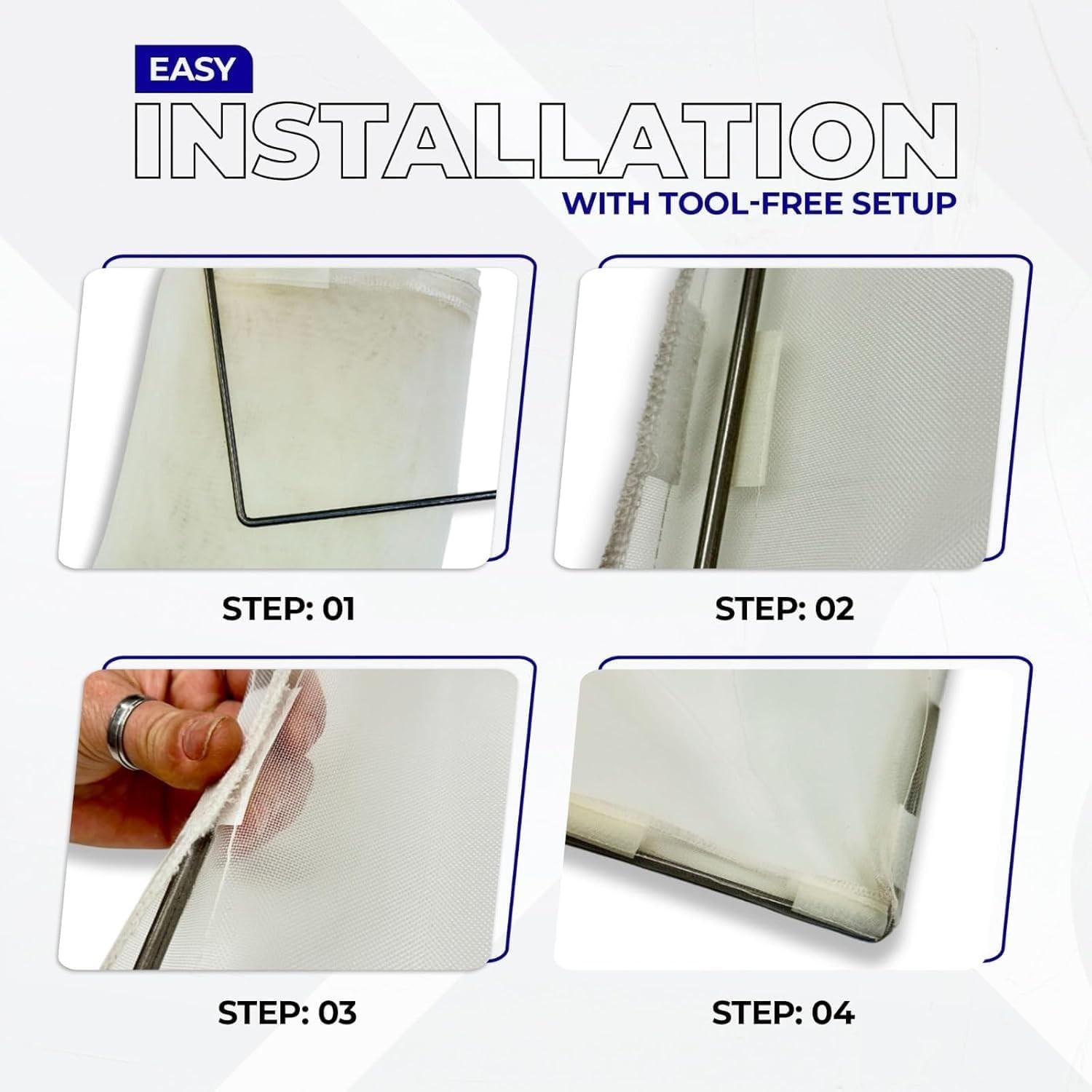 Wascomat Lint Screen Replacement for Commercial Dryers – Frameless Mesh Filter gallery
