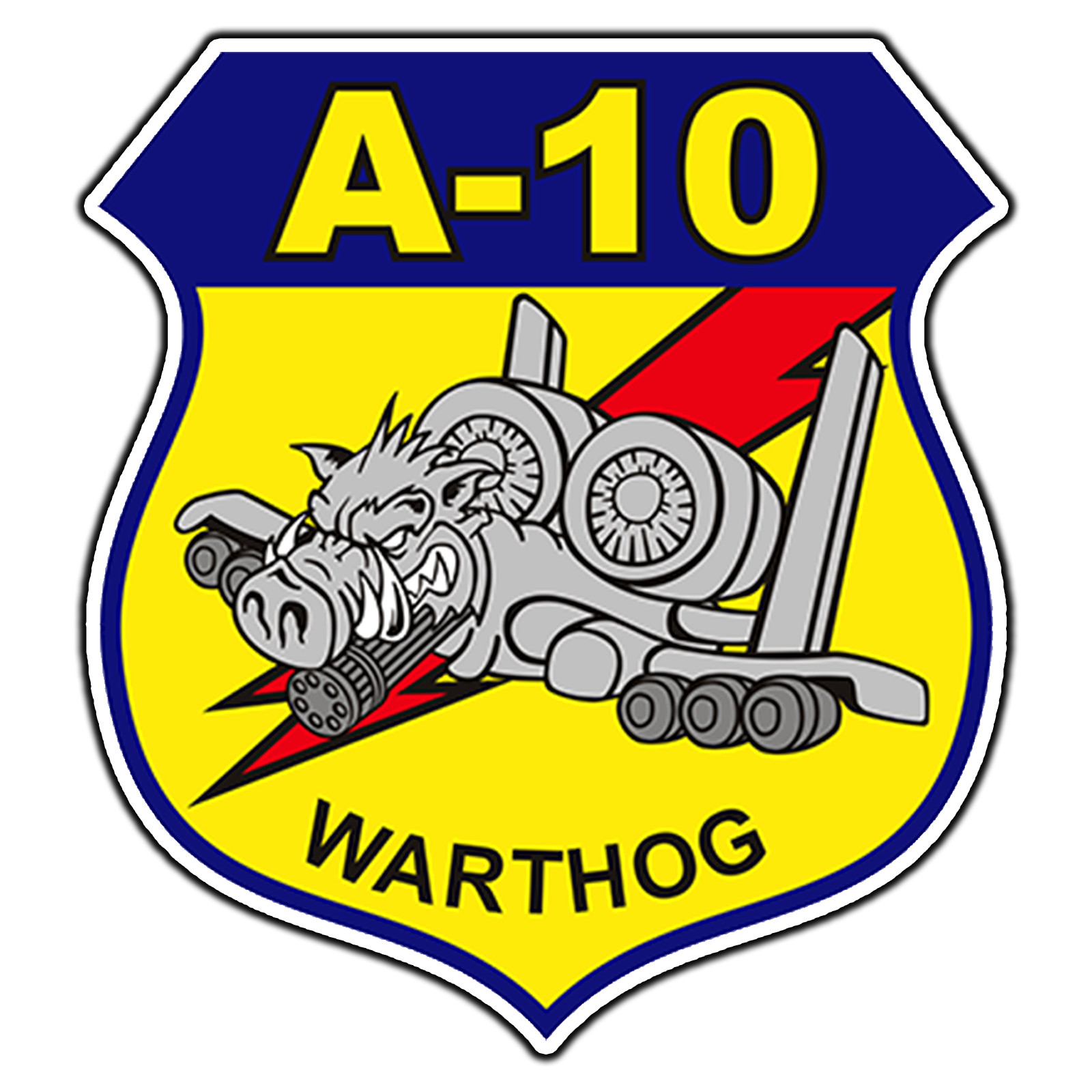 A-10 Warthog Logo #1 Sticker Waterproof Vinyl Decal Die-Cut Car Laptop gallery