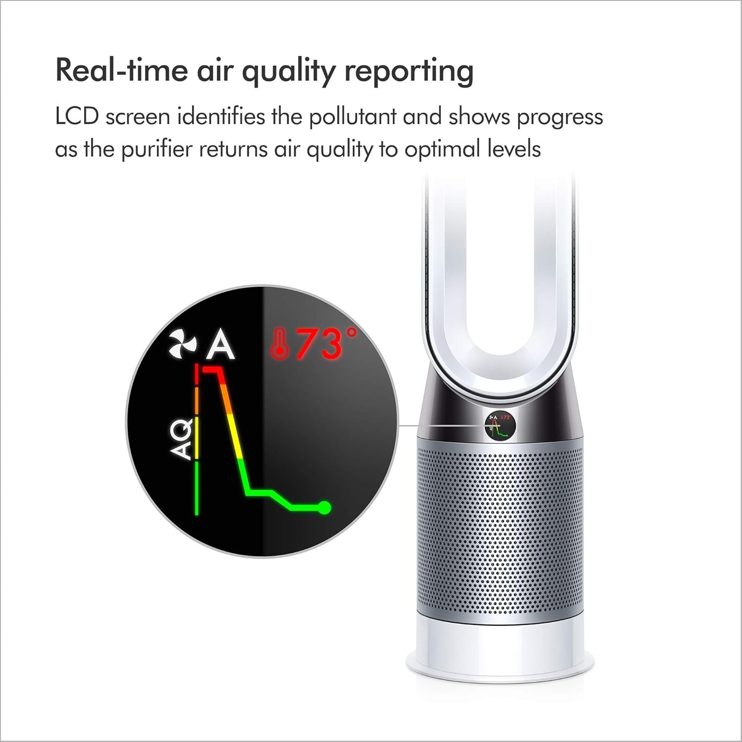 Dyson Purifier Hot+CoolTM Purifying Heating Fan HP4B gallery