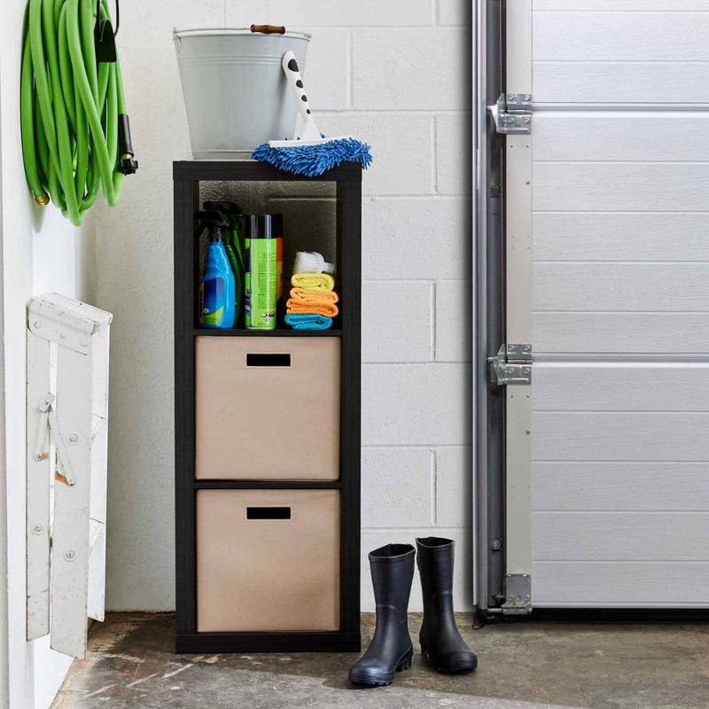Better Homes & Gardens 3-Cube Storage Organizer, Charcoal Color Shelf Bookcase gallery