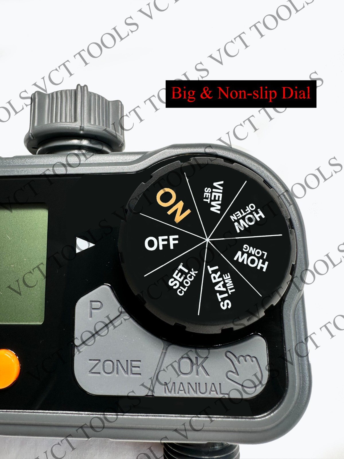 VCT Sprinkler Timer 2 Zone Outdoor Garden Water Hose Timer Big Screen gallery