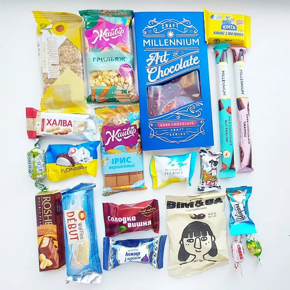 Ukrainian Snacks Box (10-90 pcs). gallery