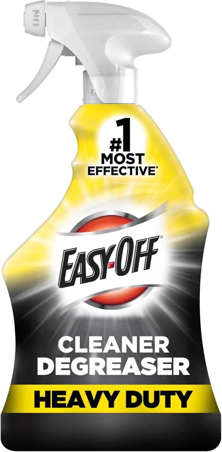 Easy-Off Heavy Duty Degreaser Cleaner Spray, Kitchen Degreaser, 32 Oz gallery