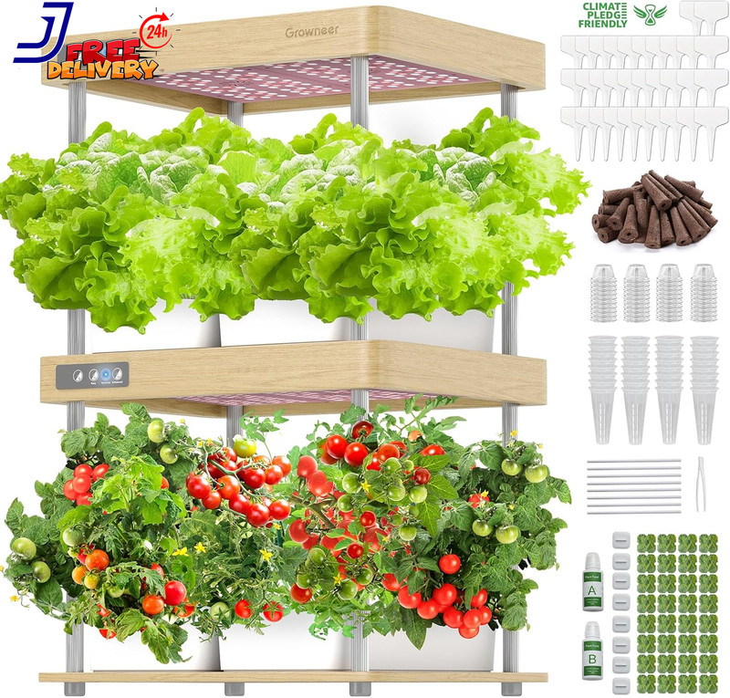 Hydroeasy1.0 Hydroponics Growing System Kit Beginner-Friendly Indoor Garden for gallery