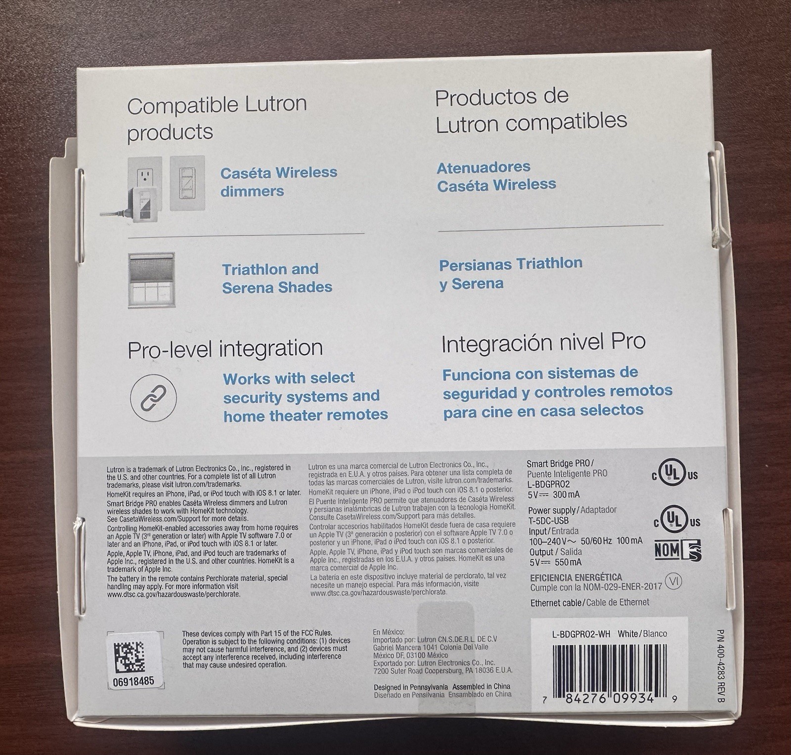 Lutron Caseta L-BDGPRO2-WH - PRO Smart Bridge for Caseta System gallery