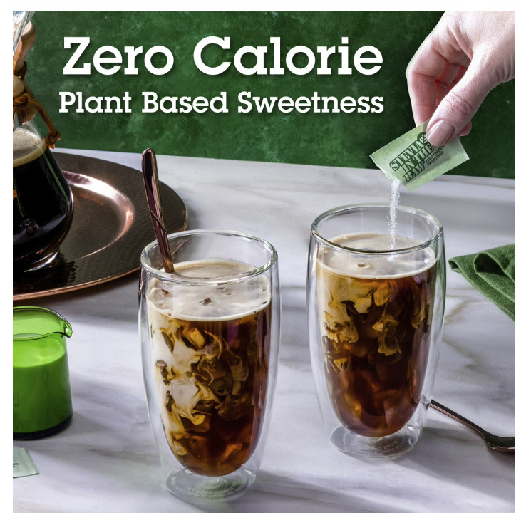 Stevia In The Raw Zero Calorie Sweetener, Sugar Substitute Packets, Vega, 125 Co gallery