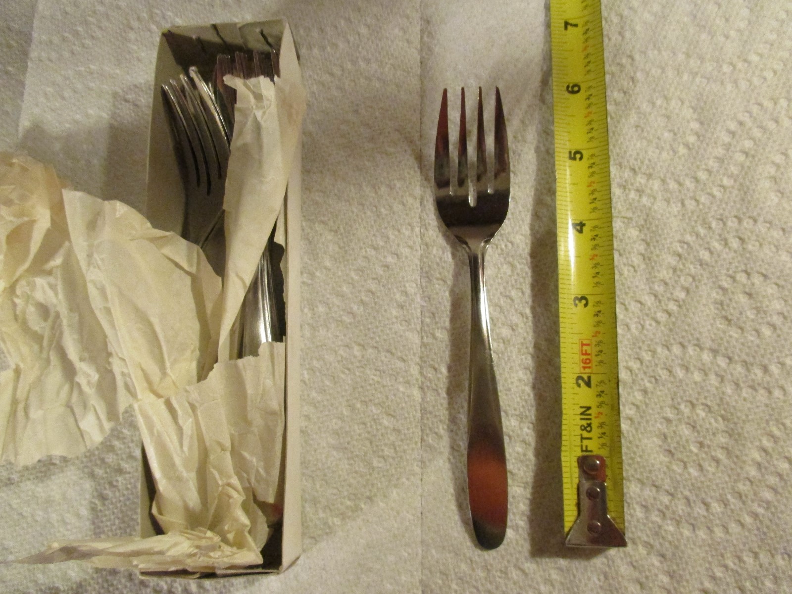 Delco Delta Tableware 5 7/8 inch Salad Fork 5 Dozen Forks gallery
