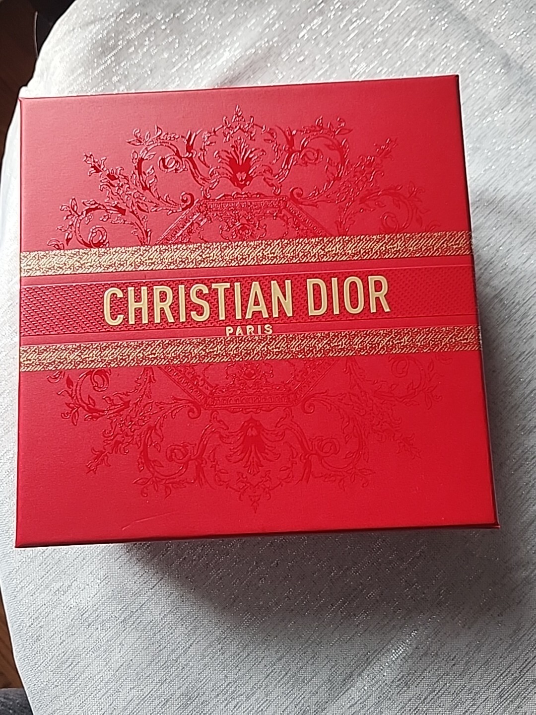 DIOR LUNAR NEW YEAR 2024 Limited Edition Gift Box L 8 1/2in H 8 1/2in W 4in-New gallery