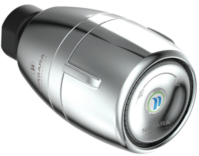 Niagara Bi-Max Water Saver Low Flow Shower Head - 1.0 / 1.5GPM gallery